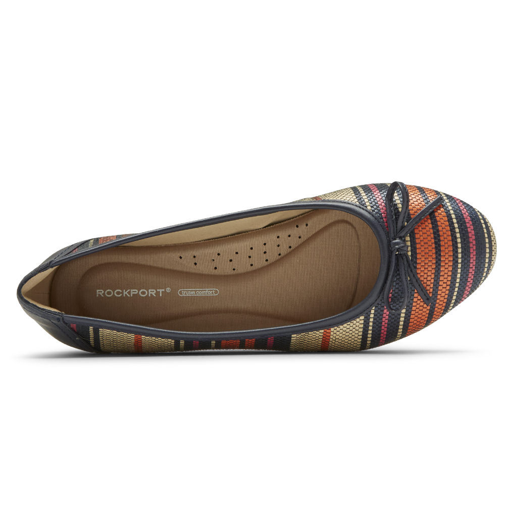 Rockport Womens Flats Multicolor - Reagan Bow - UK 548-UGQXWM